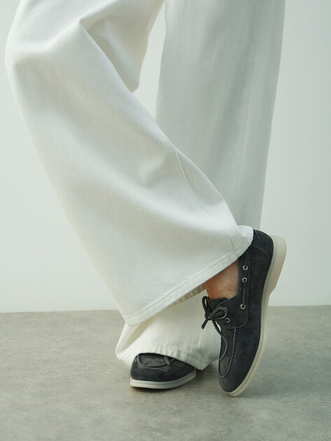 Женские топсайдеры TENDANCE, Артикул YS-2299A-268, темно-серый | 4701102. Ракурс 6