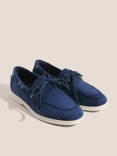 Женские топсайдеры TENDANCE, Артикул YS-2299A-268, темно-синий | 4701130. Ракурс 2