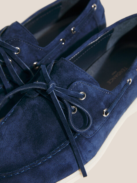 Женские топсайдеры TENDANCE, Артикул YS-2299A-268, темно-синий | 4701130. Ракурс 3