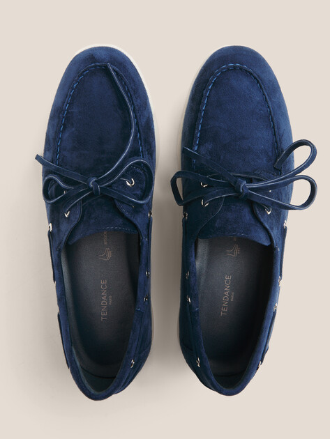 Женские топсайдеры TENDANCE, Артикул YS-2299A-268, темно-синий | 4701130. Ракурс 4