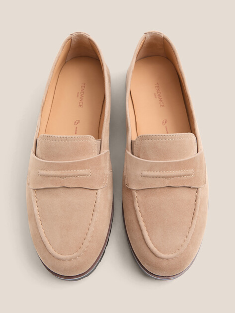 Женские лоферы TENDANCE, Артикул YS-38051XW-X1, песочно-бежевый | 4701281. Ракурс 4