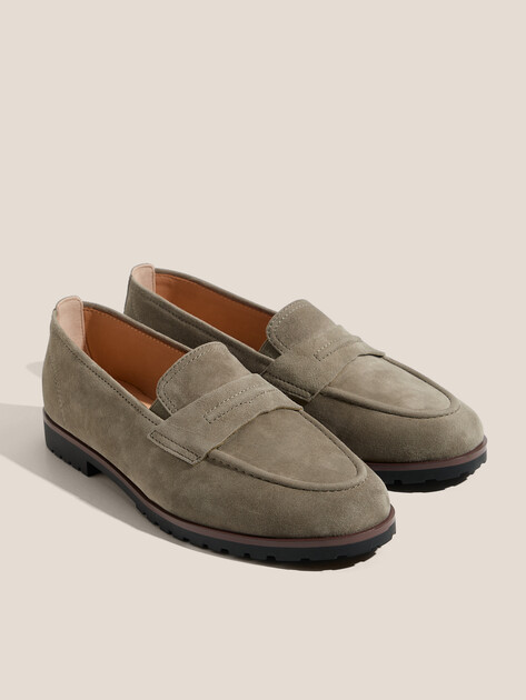 Женские лоферы TENDANCE, Артикул YS-38051XW-X1, серовато-зеленый | 4701321. Ракурс 2