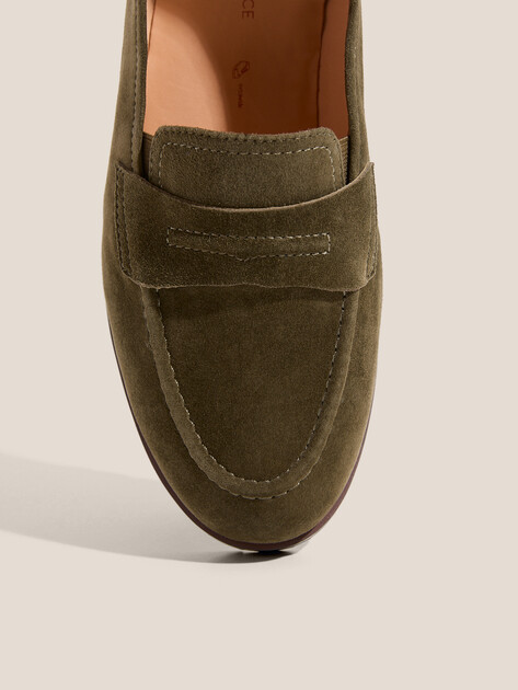 Женские лоферы TENDANCE, Артикул YS-38051XW-X1, темный хаки | 4701329. Ракурс 3