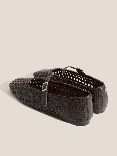 Балетки мэри-джейн TENDANCE, Артикул YS-48263A-15, темно-коричневый | 4701811. Ракурс 5