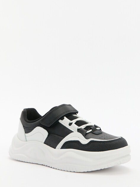 Детские кроссовки КОТОФЕЙ, Артикул 644491-72, черный | 4702553. Ракурс 2