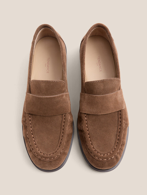 Женские лоферы TENDANCE, Артикул YS-58058A-1, зеленовато-коричневый | 4704590. Ракурс 4