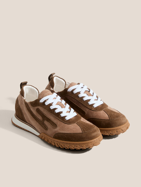 Женские кеды TENDANCE, Артикул YS-58092A-1, коричневый | 4704736. Ракурс 2