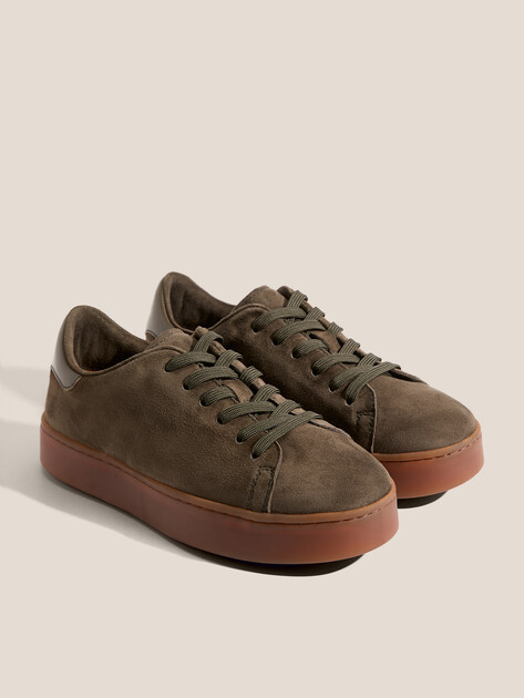 Женские Кеды Maison david TM3069F-31 темный хаки