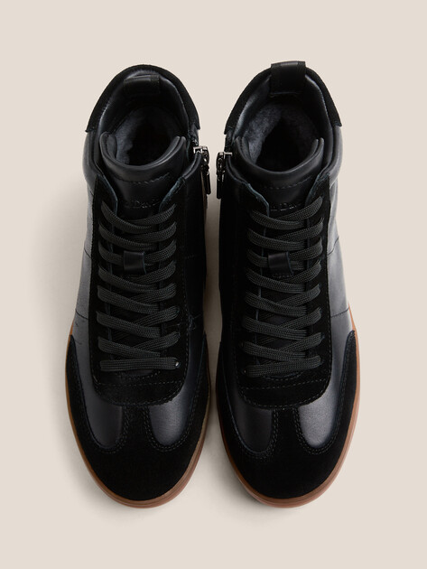 Женские высокие кеды MAISON DAVID, Артикул TMH3075F-1, черный | 4705733. Ракурс 4