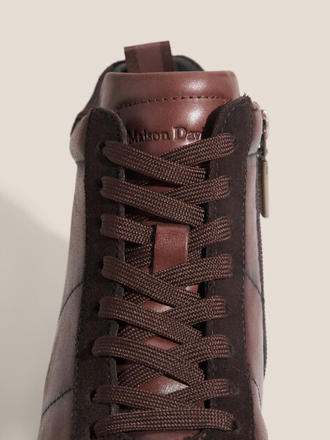 Женские Кеды Maison david TMH3075F-1 серовато-коричневый