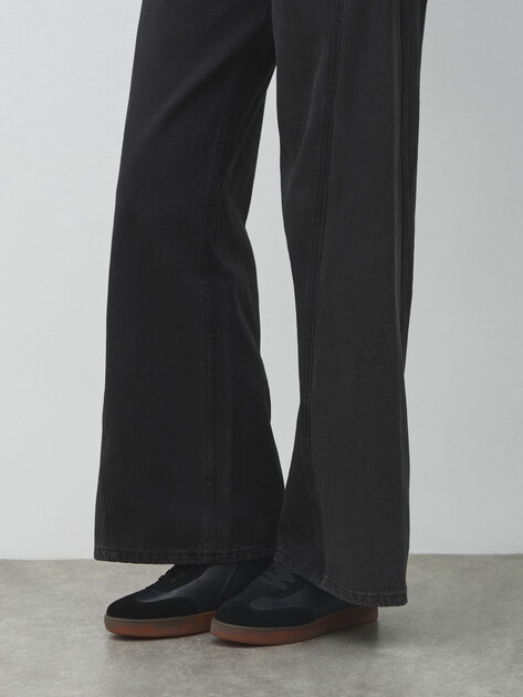 Женские высокие кеды MAISON DAVID, Артикул TMH3075F-1, антрацитовый | 4705817. Ракурс 6