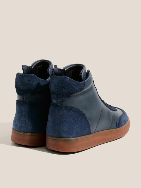 Женские высокие кеды MAISON DAVID, Артикул TMH3075F-1, темно-синий | 4705845. Ракурс 5