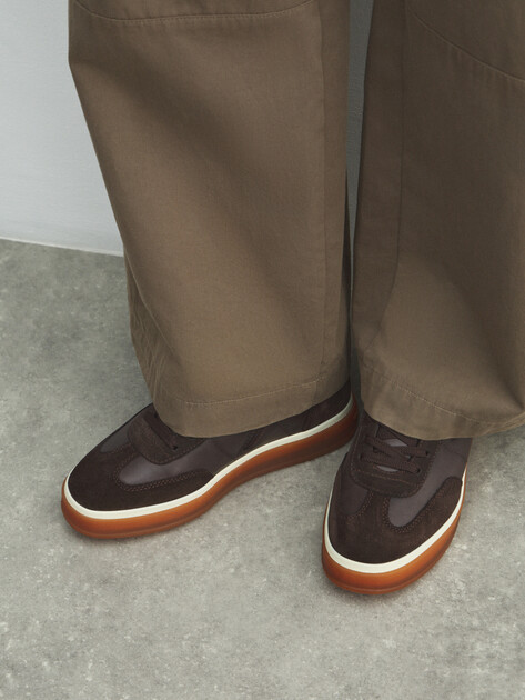 Женские Кеды Maison david TMH3286F-1 темно-коричневый