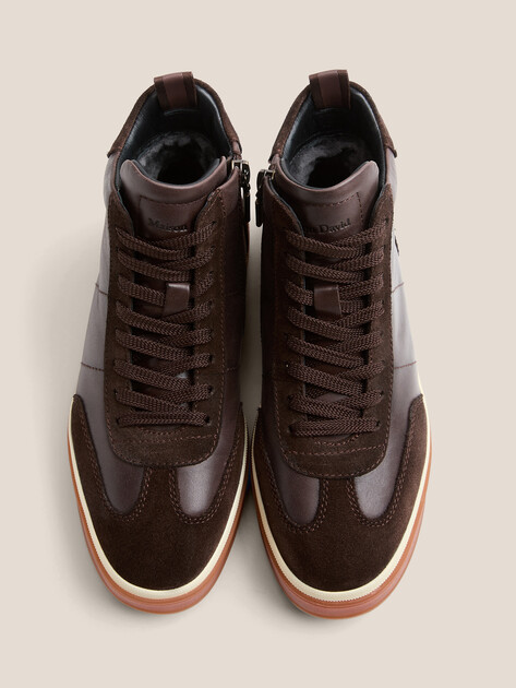 Женские Кеды Maison david TMH3286F-1 темно-коричневый