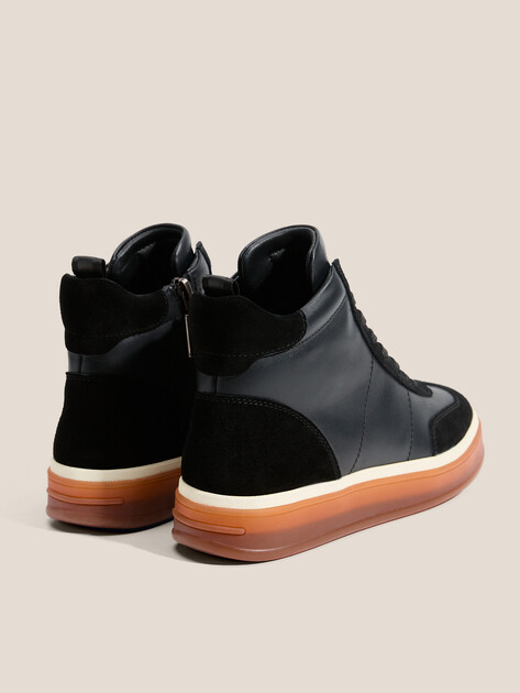 Женские высокие кеды MAISON DAVID, Артикул TMH3286F-1, антрацитовый | 4706098. Ракурс 5 Женские высокие кеды MAISON DAVID, Артикул TMH3286F-1, антрацитовый | 4706098. Ракурс 5