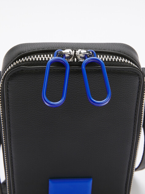 Кросс-боди KARL LAGERFELD JEANS klj box logo reporter bag, Артикул A2W32007, черный | 4706281. Ракурс 3