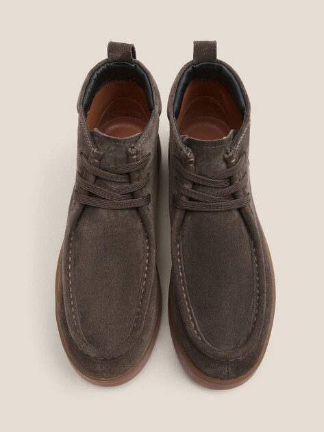 Женские ботинки MAISON DAVID, Артикул TMH3069F-1, серовато-коричневый | 4706300. Ракурс 4