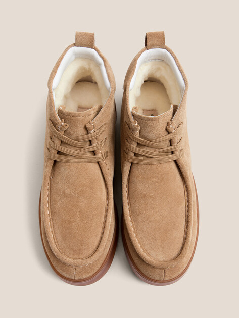 Женские ботинки MAISON DAVID, Артикул TMH3069F-1, бежевый | 4706324. Ракурс 4 Женские ботинки MAISON DAVID, Артикул TMH3069F-1, бежевый | 4706324. Ракурс 4