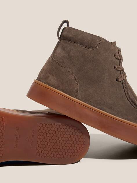 Женские ботинки MAISON DAVID, Артикул TMH3069F-1, пыльно-коричневый | 4706484. Ракурс 3