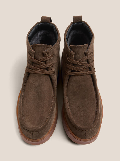 Женские ботинки MAISON DAVID, Артикул TMH3069F-1, пыльно-коричневый | 4706484. Ракурс 4