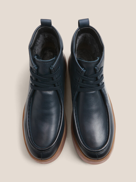 Женские Ботинки Maison david TMH3069F-1 темно-синий