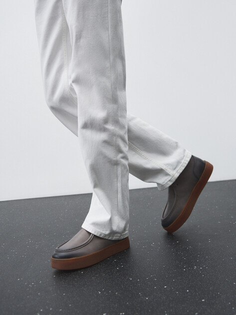 Женские ботинки MAISON DAVID, Артикул TMH3069F-1, бежево-серый | 4706572. Ракурс 6