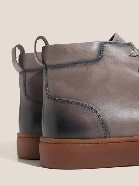 Женские ботинки MAISON DAVID, Артикул TMH3069F-1, бежево-серый | 4706572. Ракурс 3