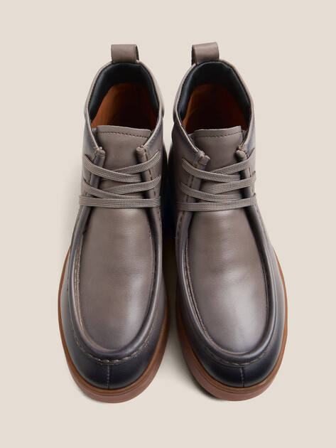 Женские ботинки MAISON DAVID, Артикул TMH3069F-1, бежево-серый | 4706572. Ракурс 4