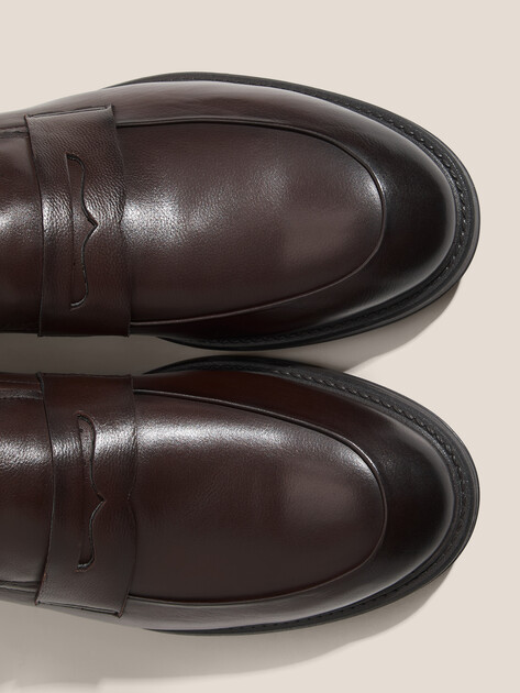 Мужские лоферы TENDANCE, Артикул TM3490-41, темно-коричневый | 4706952. Ракурс 3 Мужские лоферы TENDANCE, Артикул TM3490-41, темно-коричневый | 4706952. Ракурс 3