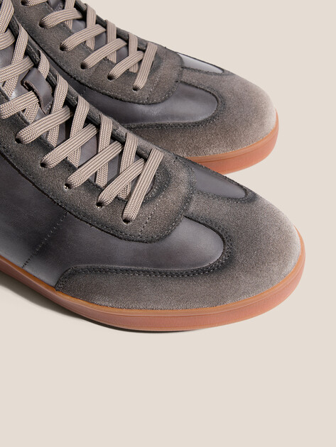 Мужские высокие кеды MAISON DAVID, Артикул TMH3070F-1, серый | 4707252. Ракурс 3 Мужские высокие кеды MAISON DAVID, Артикул TMH3070F-1, серый | 4707252. Ракурс 3