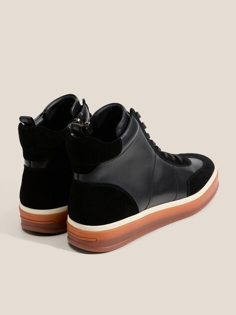 Мужские высокие кеды MAISON DAVID, Артикул TMH3285F-1, черный | 4707267. Ракурс 5