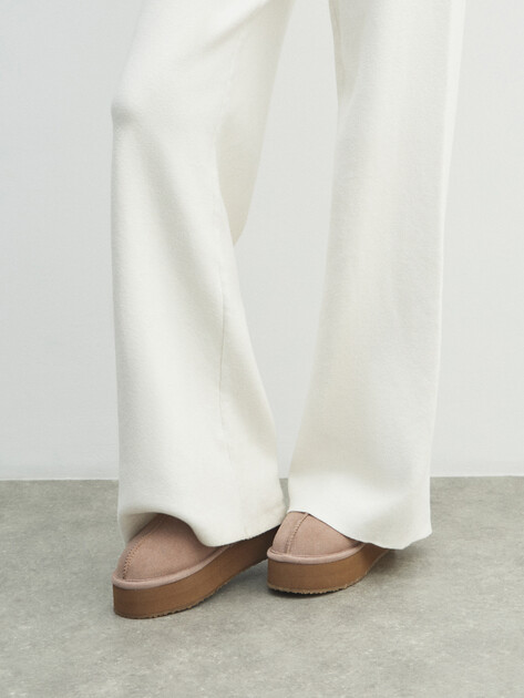 Женские угги TENDANCE, Артикул YL1009, бежево-коричневый | 4707464. Ракурс 7