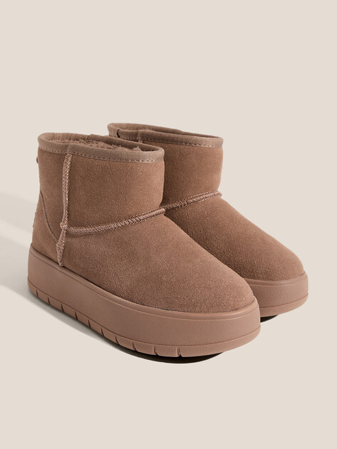 Женские угги TENDANCE, Артикул WD990-12, серовато-коричневый | 4708343. Ракурс 2 Женские угги TENDANCE, Артикул WD990-12, серовато-коричневый | 4708343. Ракурс 2