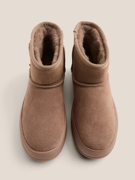 Женские угги TENDANCE, Артикул WD990-12, серовато-коричневый | 4708343. Ракурс 4 Женские угги TENDANCE, Артикул WD990-12, серовато-коричневый | 4708343. Ракурс 4