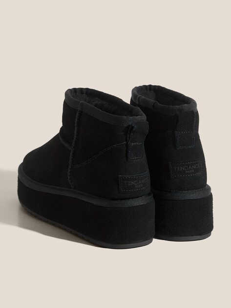 Женские угги TENDANCE, Артикул WD900-22, черный | 4708424. Ракурс 5