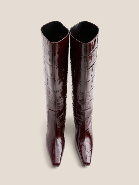 Женские Сапоги Tendance LH25850-1601 винный