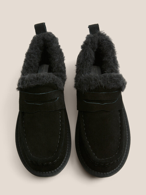 Женские лоферы TENDANCE, Артикул WD55-63/С966, черный | 4709419. Ракурс 4