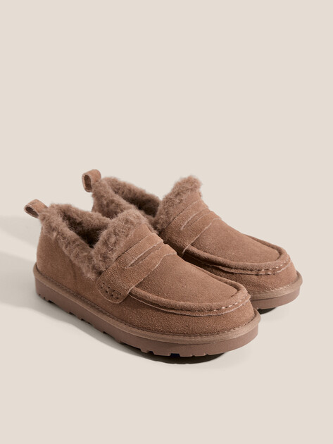 Женские лоферы TENDANCE, Артикул WD55-63/С966, серо-коричневый | 4709434. Ракурс 2