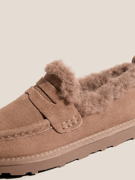 Женские лоферы TENDANCE, Артикул WD55-63/С966, серо-коричневый | 4709434. Ракурс 3