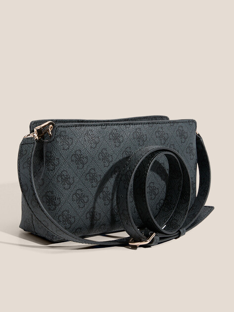 Кросс-боди GUESS KATYA CROSSBODY TOP ZIP, Артикул HWSG9652120, темно-серый | 4712765. Ракурс 3 Кросс-боди GUESS KATYA CROSSBODY TOP ZIP, Артикул HWSG9652120, темно-серый | 4712765. Ракурс 3