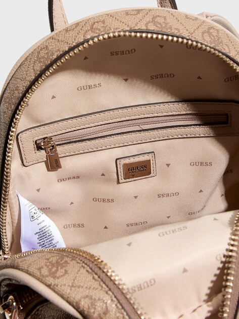 Женский рюкзак GUESS MANHATTAN II BACKPACK, Артикул HWSG7118320, темно-бежевый | 4712821. Ракурс 4