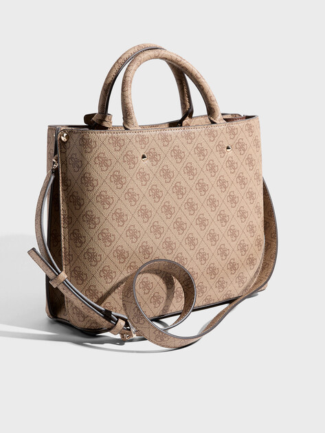 Женский тоут GUESS MERIDIAN II GIRLFRIEND SATCHEL, Артикул HWSG6974060, темно-бежевый | 4712902. Ракурс 3 Женский тоут GUESS MERIDIAN II GIRLFRIEND SATCHEL, Артикул HWSG6974060, темно-бежевый | 4712902. Ракурс 3