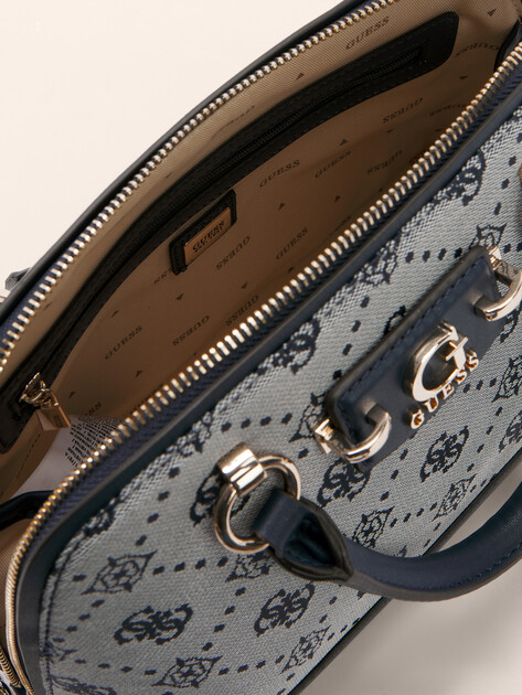 Женский тоут GUESS NEDA DOME SATCHEL, Артикул HWJP9654050, светло-серый | 4712987. Ракурс 4