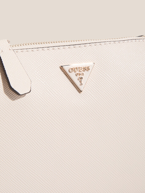 Кросс-боди GUESS NOELLE II TRI COMP CROSSBODY, Артикул HWZG9672120, молочно-бежевый | 4713051. Ракурс 2