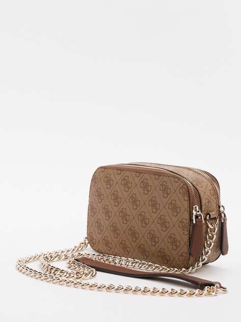 Женская сумка через плечо кросс-боди GUESS NOELLE II CROSSBODY CAMERA, Артикул HWBG9672140, темно-бежевый | 4713060. Ракурс 3 Женская сумка через плечо кросс-боди GUESS NOELLE II CROSSBODY CAMERA, Артикул HWBG9672140, темно-бежевый | 4713060. Ракурс 3