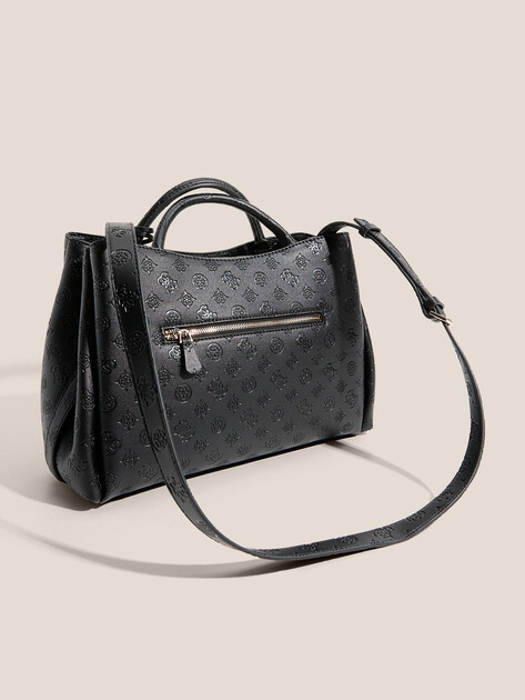 Женский тоут GUESS PHOEBE LRG GIRLFRIEND SATCHEL, Артикул HWPD9665070, черный | 4713190. Ракурс 3 Женский тоут GUESS PHOEBE LRG GIRLFRIEND SATCHEL, Артикул HWPD9665070, черный | 4713190. Ракурс 3