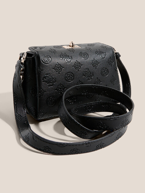 Кросс-боди GUESS PHOEBE MINI CROSSBODY BAG, Артикул HWPD9665730, черный | 4713205. Ракурс 3 Кросс-боди GUESS PHOEBE MINI CROSSBODY BAG, Артикул HWPD9665730, черный | 4713205. Ракурс 3