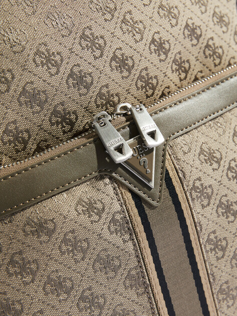 Мужской рюкзак GUESS MILANO COMPACT BACKPACK, Артикул HMMISTP5111, зеленовато-бежевый | 4713645. Ракурс 2