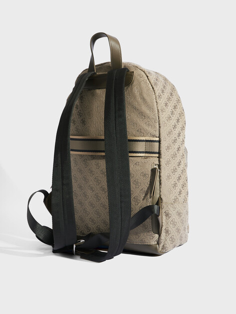 Мужской рюкзак GUESS MILANO COMPACT BACKPACK, Артикул HMMISTP5111, зеленовато-бежевый | 4713645. Ракурс 3