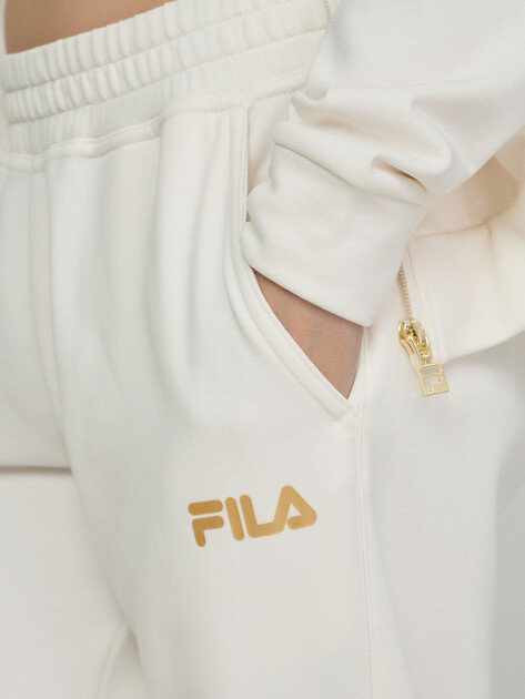 Женские брюки FILA, Артикул 125590, молочно-белый | 4715538. Ракурс 3